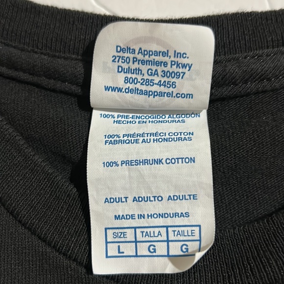 The Walking Dead Men’s T-shirt Graphics Skull Black Size Large Slight Flaw L - Picture 4 of 9